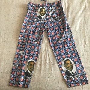 Barack Obama Pants Drawstring